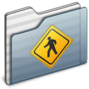 Public Folder graphite icon